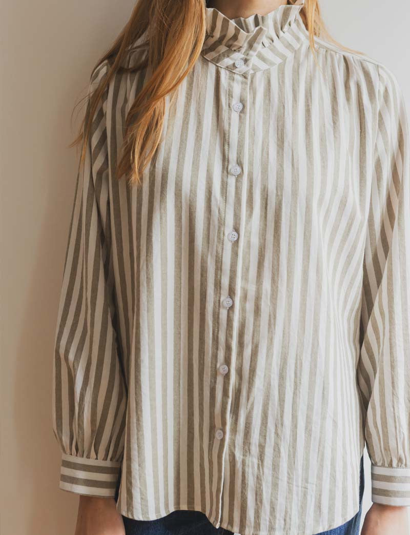 Chemise olive Solis