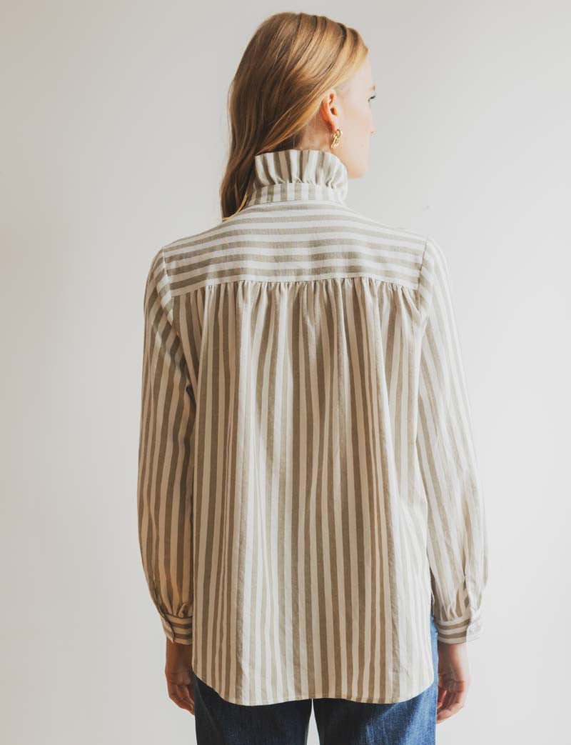 Chemise olive Solis