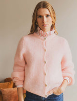 Gilet rose clair Milo