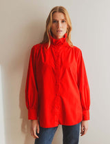 Chemise rouge Gustava