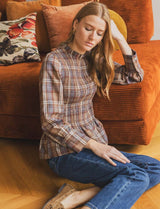 Blouse à carreaux Imani