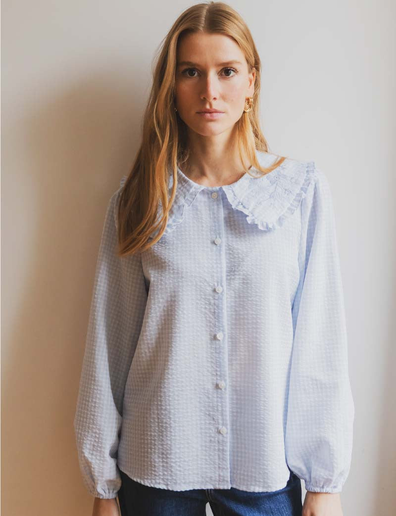 Chemise ciel Azura