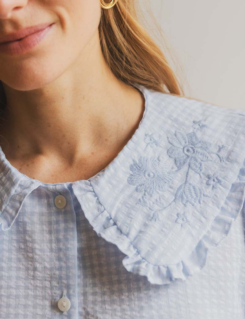 Chemise ciel Azura