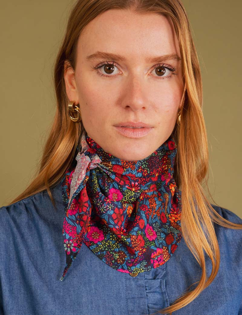 Floral scarf 4
