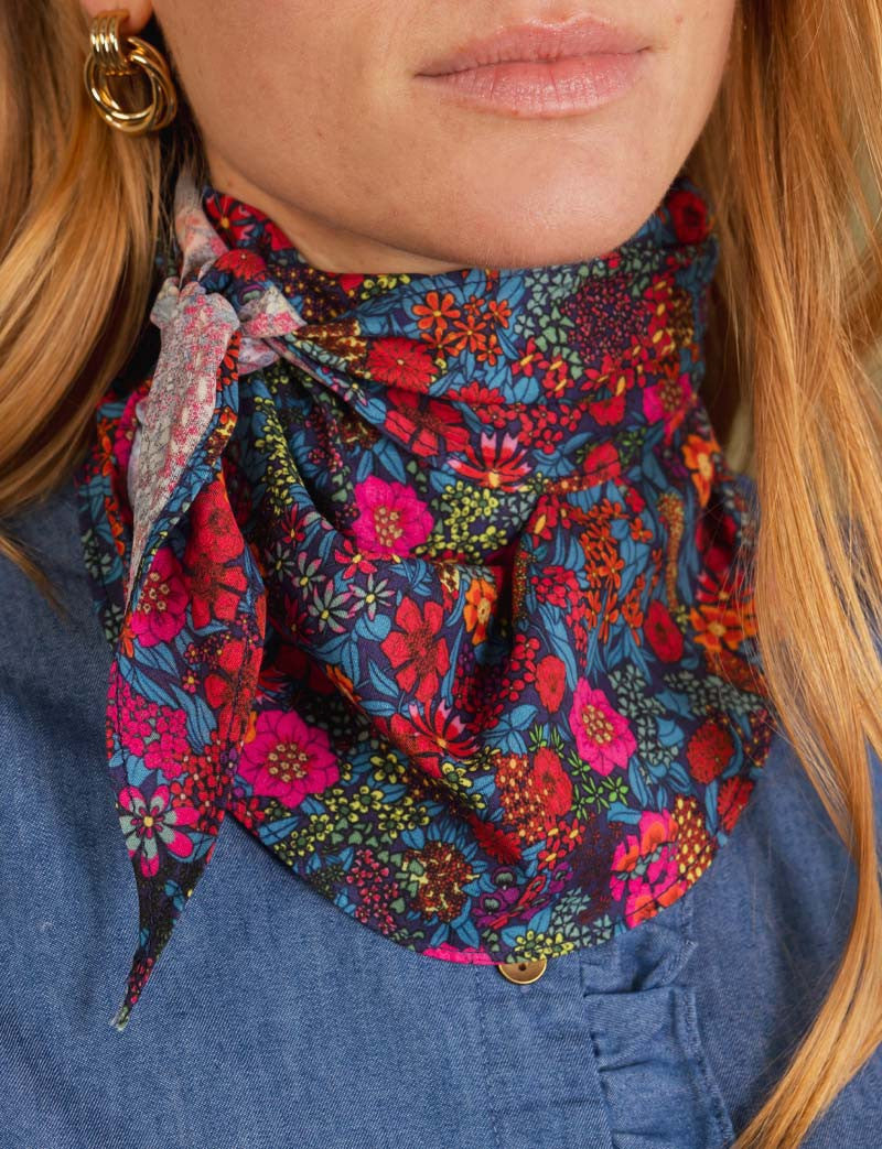 Floral scarf 4