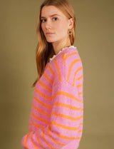 Gilet rose & orange Sami