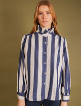 Chemise à rayures bleues Noré