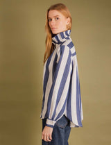 Chemise à rayures bleues Noré