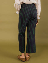 Pantalon marine & vert Arly