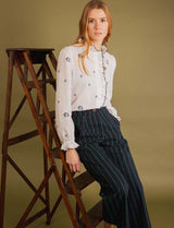 Chemise brodée Rivo