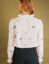 Chemise brodée Rivo