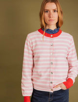 Gilet rose & rouge Adir