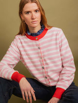 Gilet rose & rouge Adir