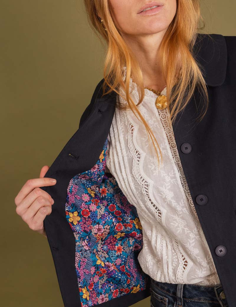 Veste marine Calys