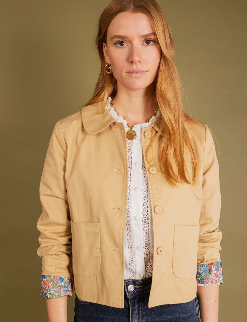 Veste beige Calys