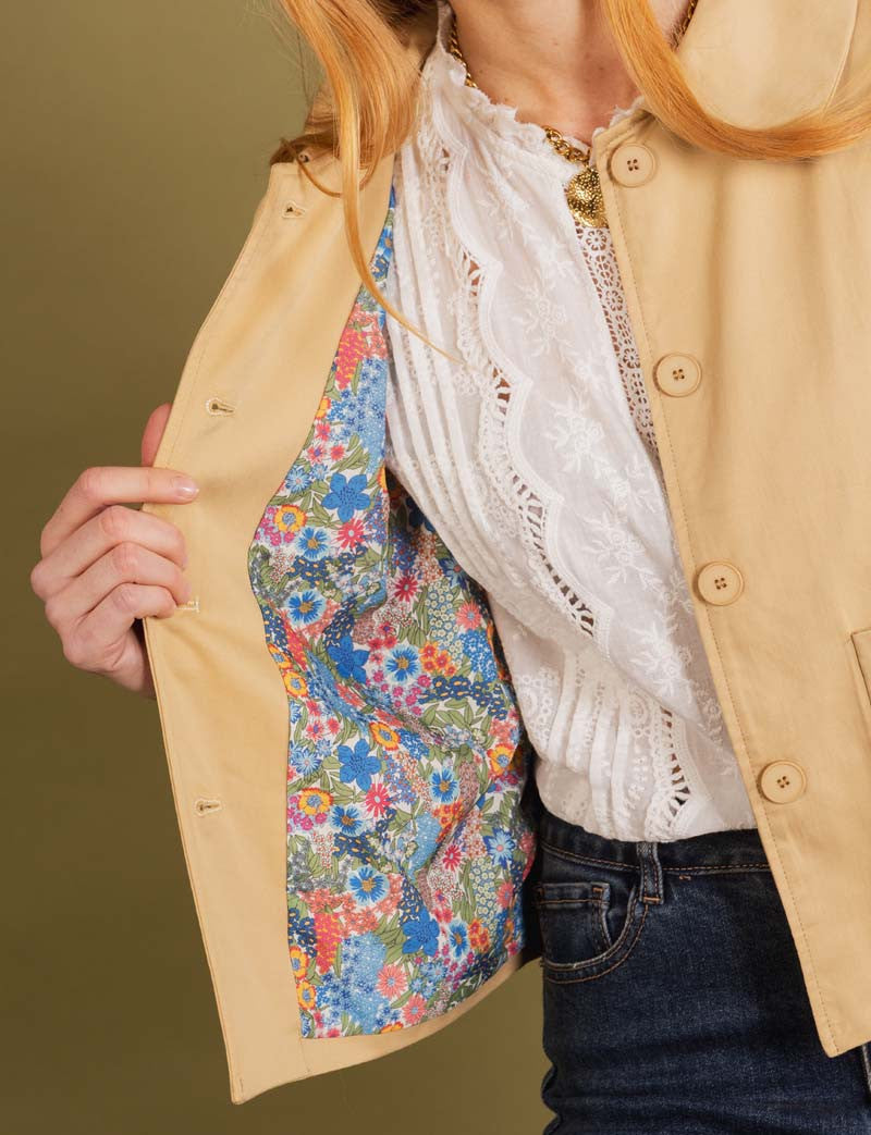 Veste beige Calys