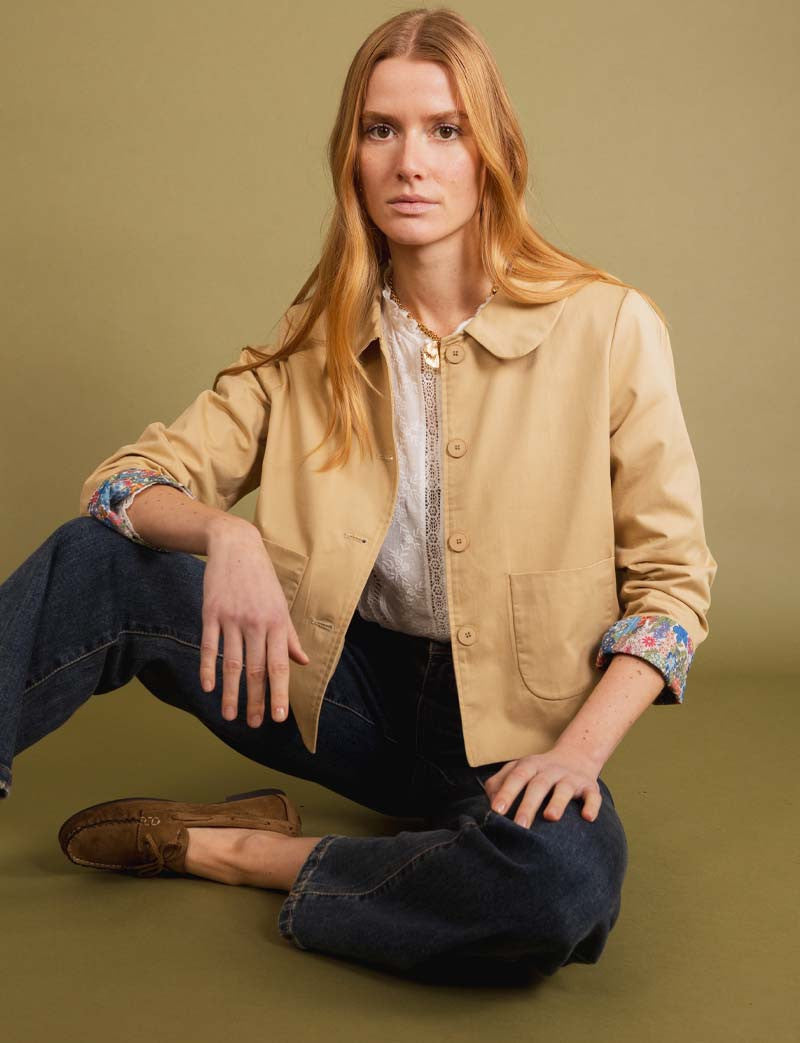 Veste beige Calys