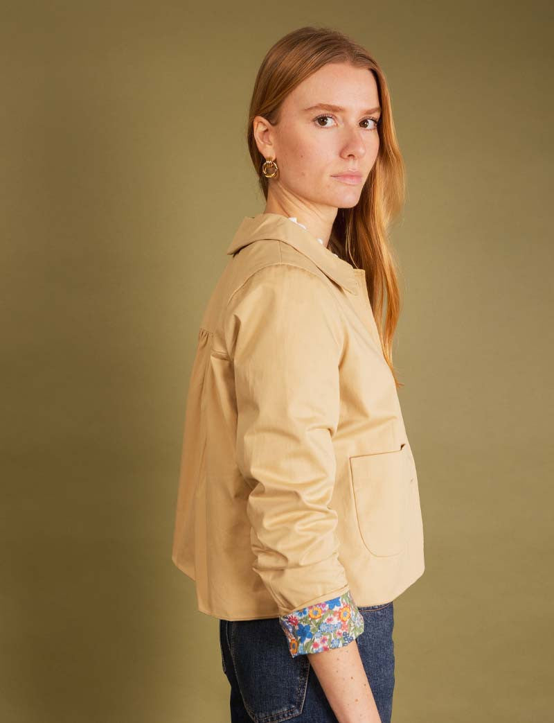 Veste beige Calys