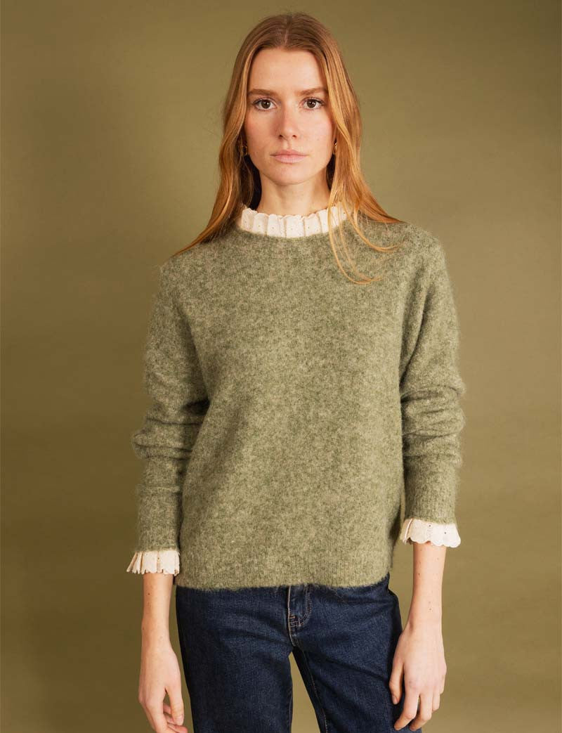 Pull olive Gusta