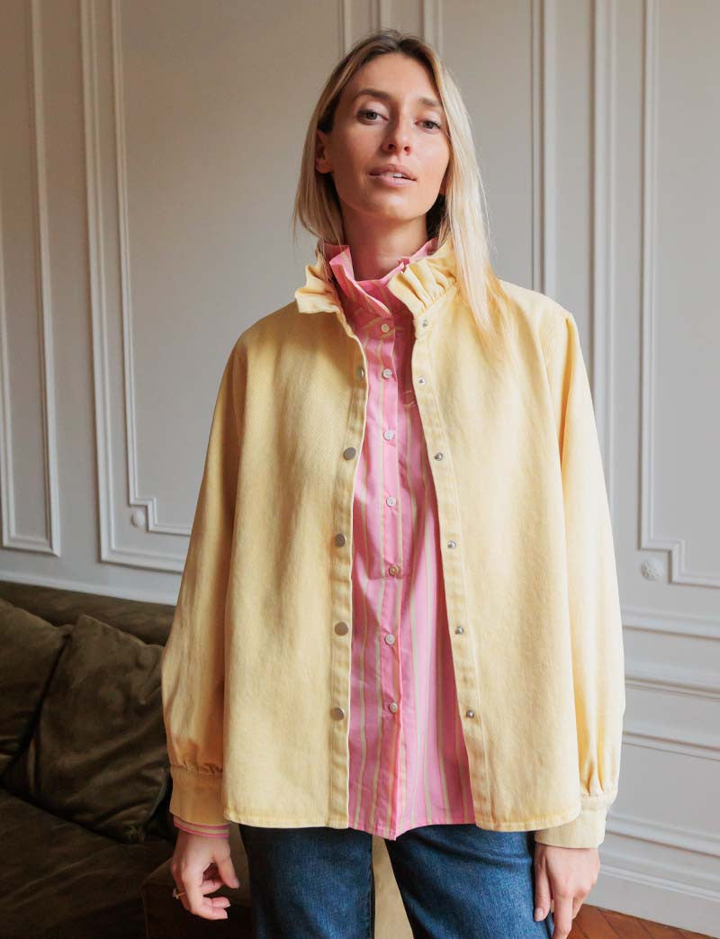 Veste jaune Vince