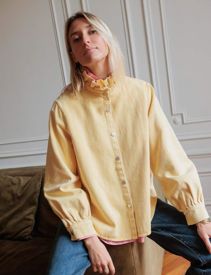 Veste jaune Vince