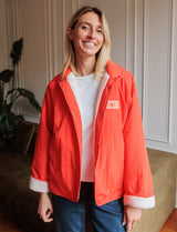 Veste corail Leone