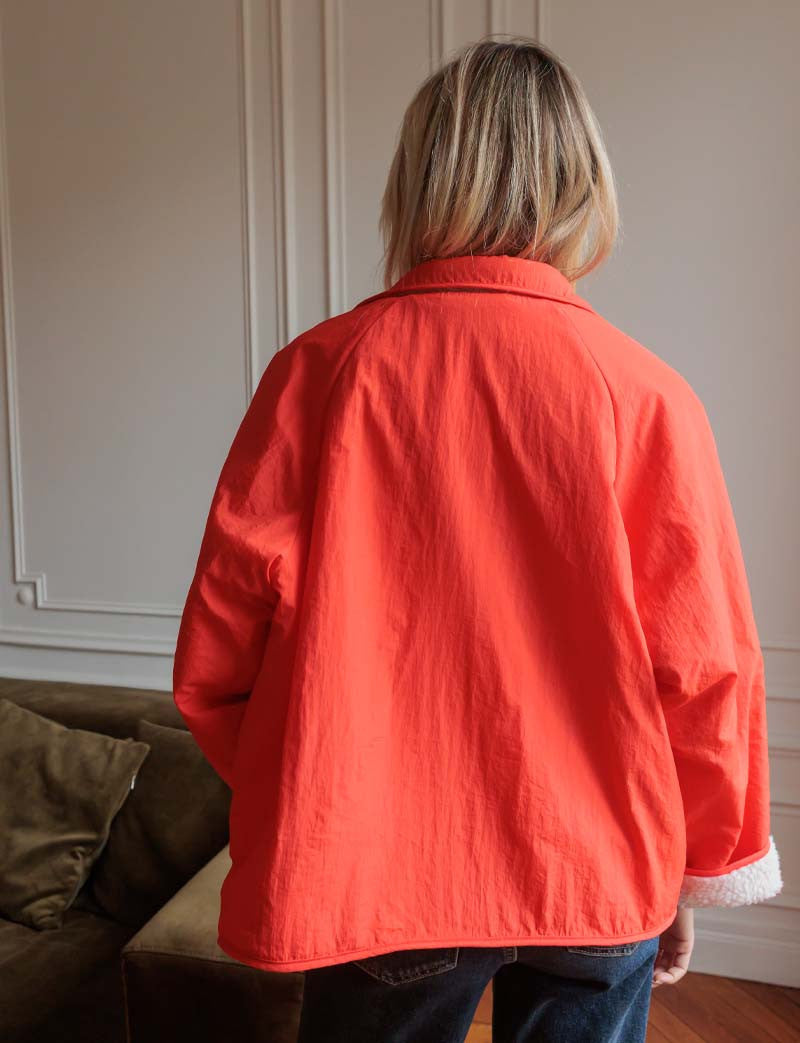 Veste corail Leone