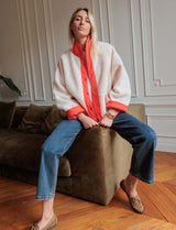Veste corail Leone