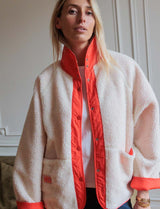 Veste corail Leone