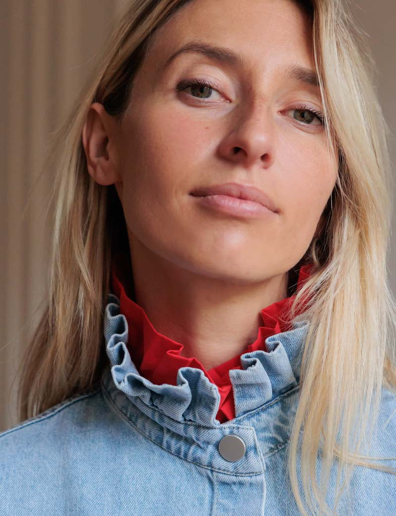 Veste en jean clair Vince