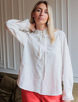 Blouse blanche Gilia