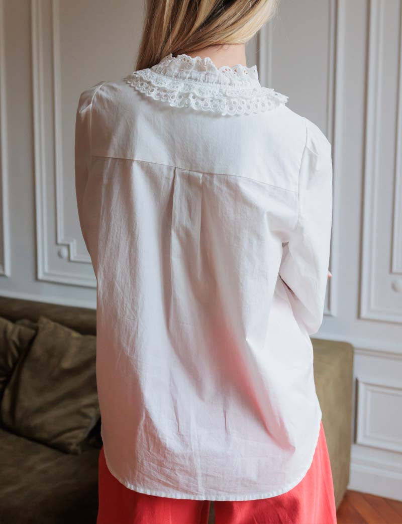 Blouse blanche Gilia