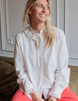 Blouse blanche Gilia