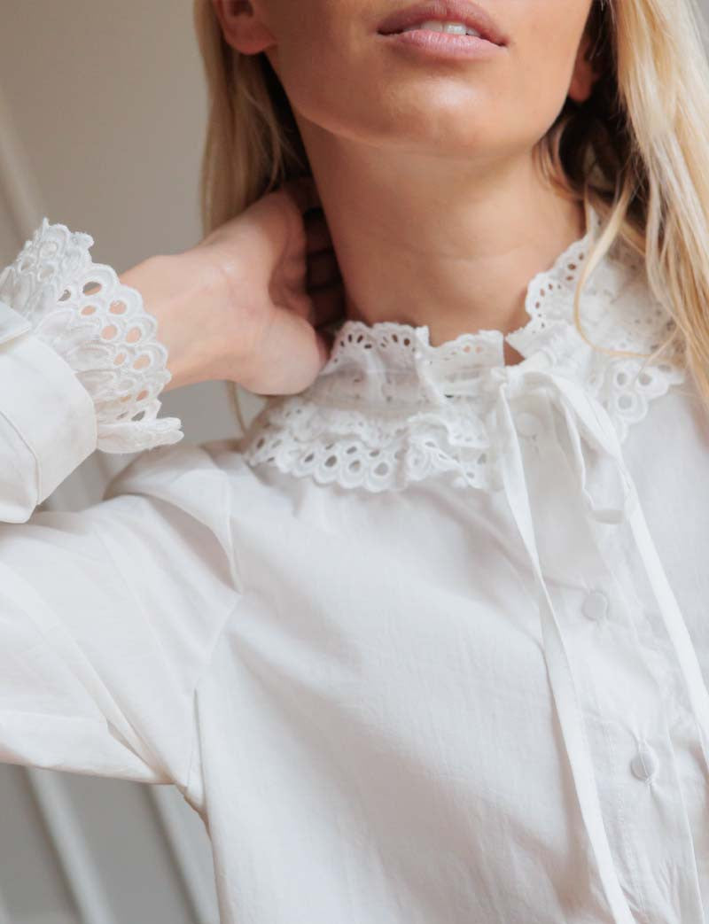 Blouse blanche Gilia