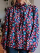 Chemise fleurie Noya