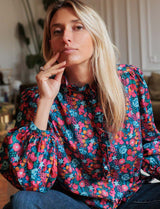 Chemise fleurie Noya