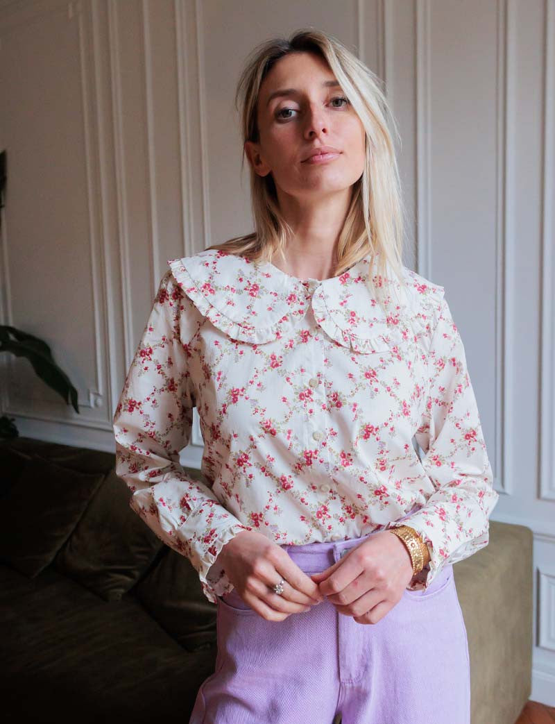 Chemise fleurie Camia