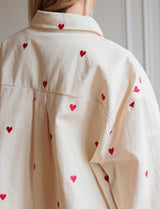 Surchemise écrue Love