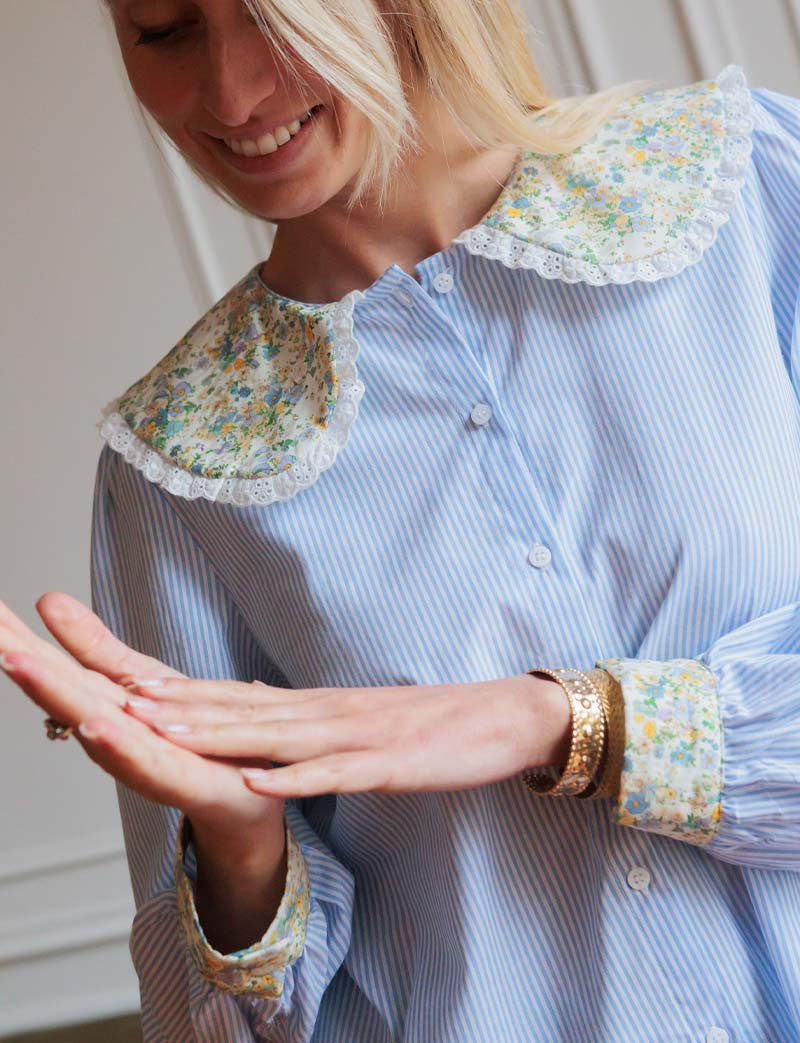 Chemise ciel Zola