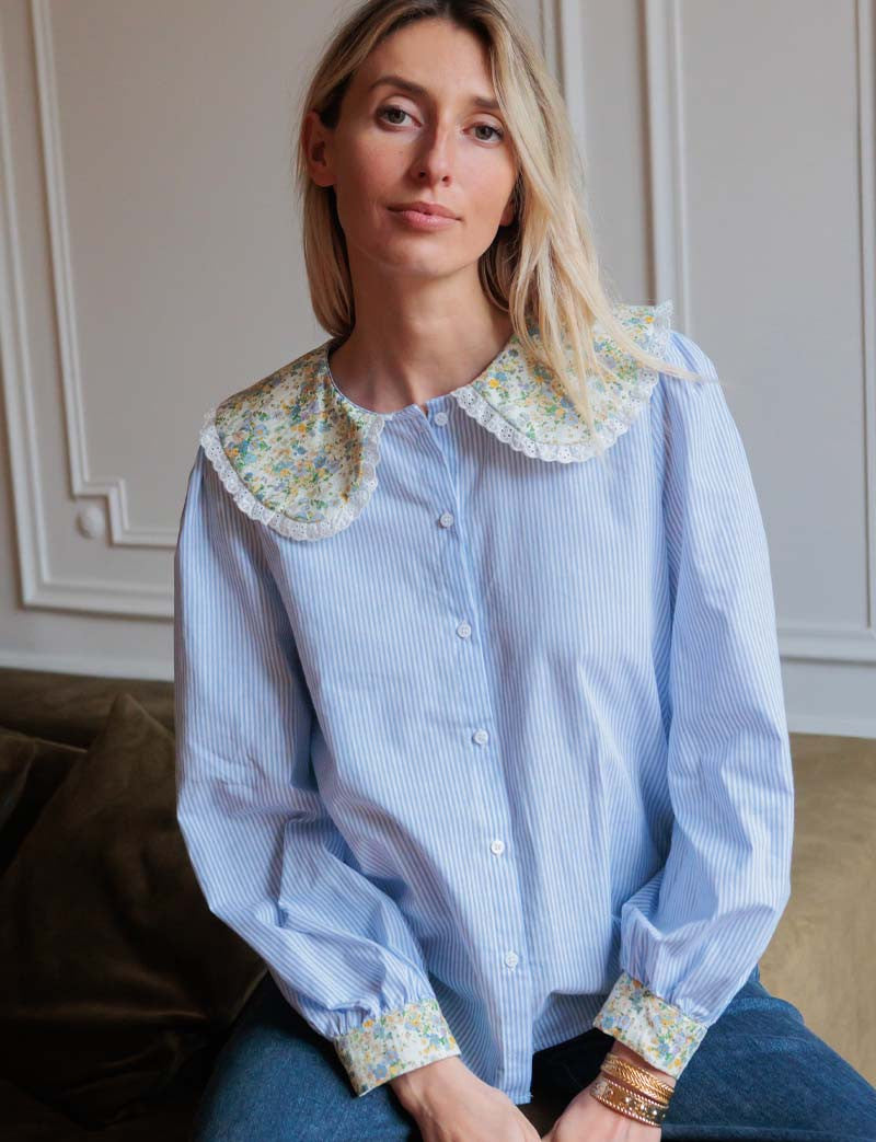 Chemise ciel Zola