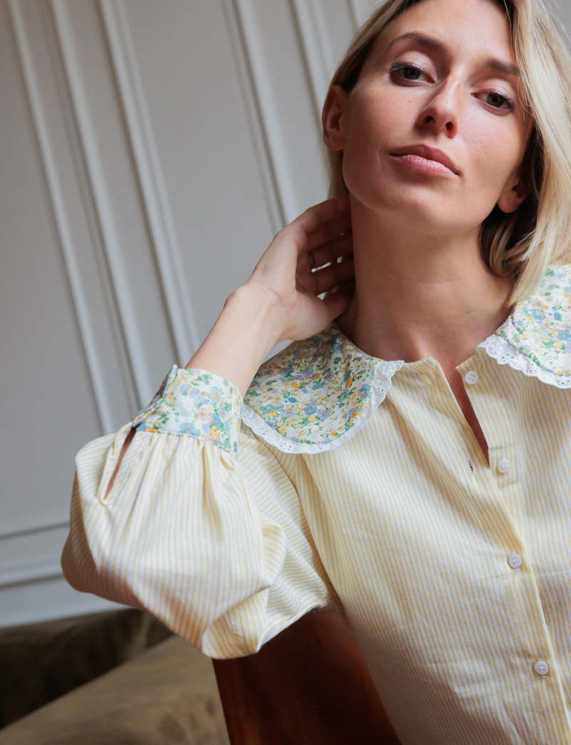 Chemise jaune Zola