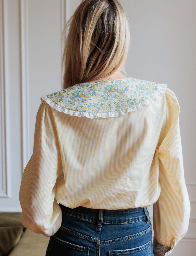 Chemise jaune Zola