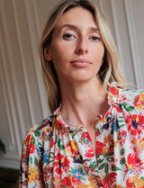 Blouse fleurie Elara