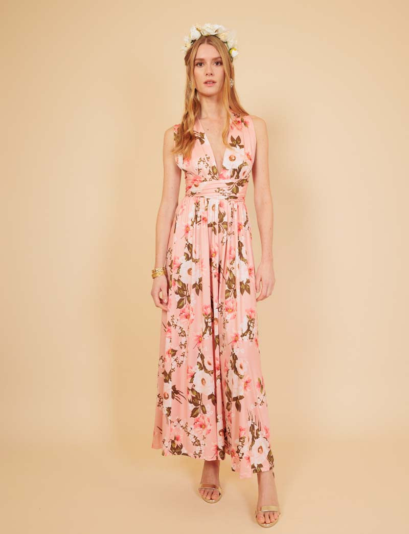 Robe rose Sara