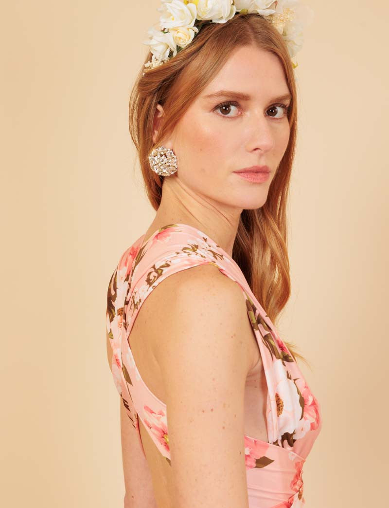 Robe rose Sara