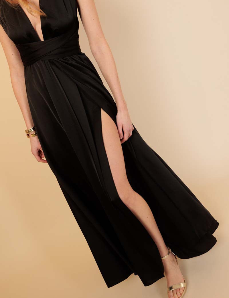 Robe noire Layana