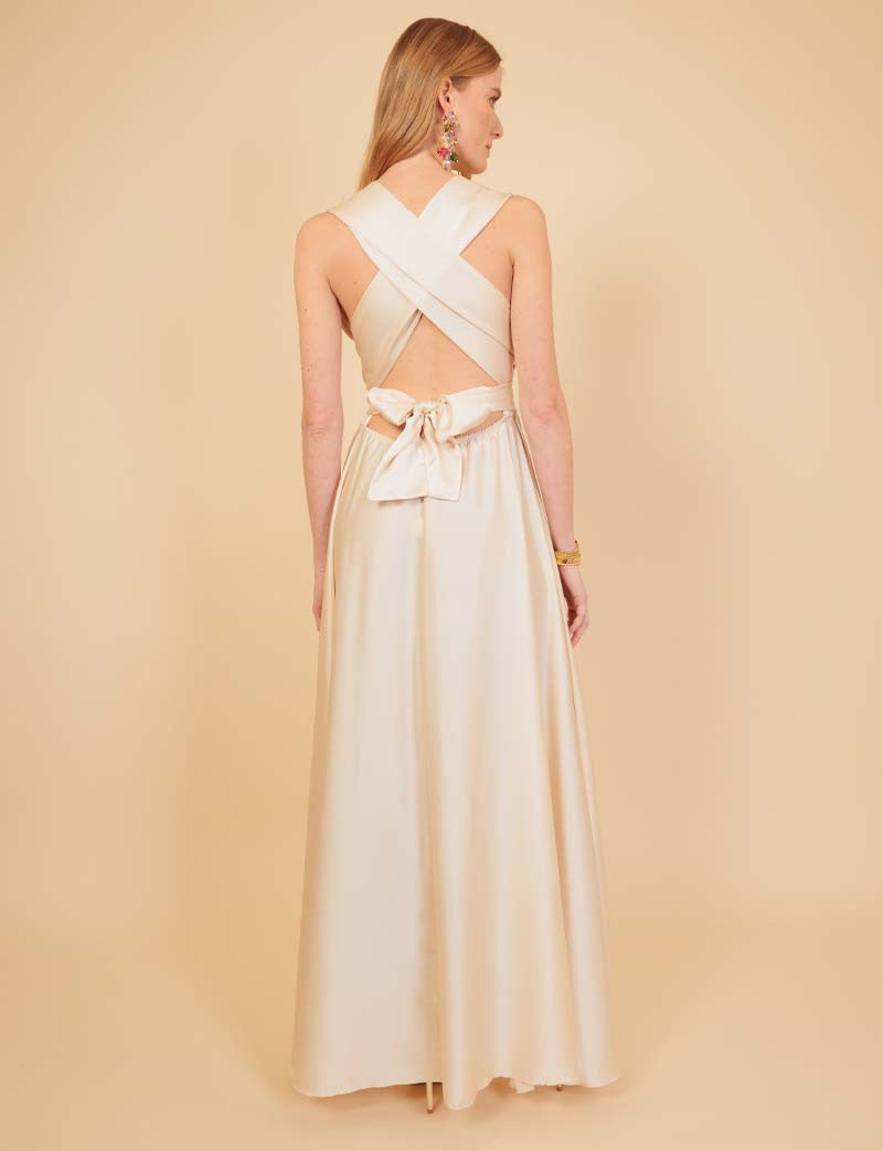 Robe champagne Layana