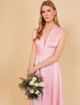 Robe rose Layana
