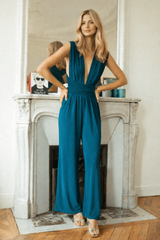 Combinaison bleu canard Gabriella