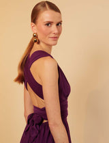 Combinaison violette Gabriella